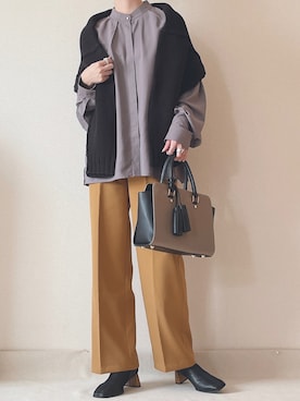 0810.asさん(レディース・163cm)の秋コーディネート