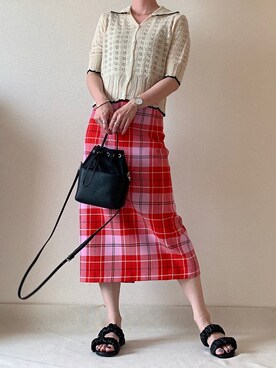 0810.asさん（レディース・163cm）の夏コーディネート