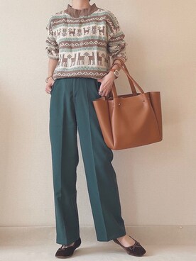 0810.asさん(レディース・163cm)の秋コーディネート
