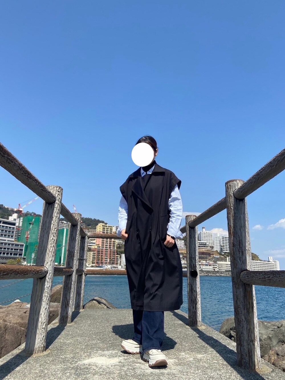 Maison Kitsune（メゾンキツネ）の「JP EXCLUSIVE STRIPE SHIRT
