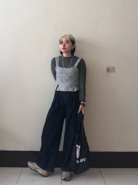 wanさん（レディース・157cm）の春コーディネート