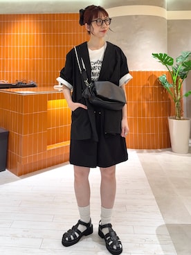 niuさん(レディース・161cm)の夏コーディネート