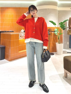 niuさん（レディース・161cm）の冬コーディネート