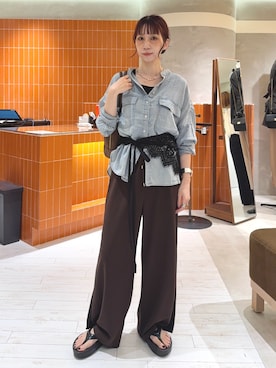niuさん(レディース・161cm)の夏コーディネート