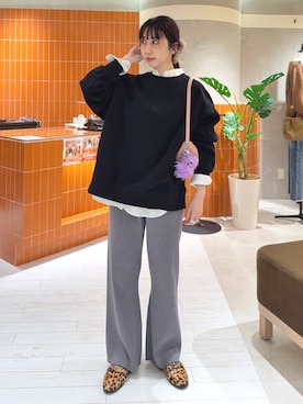 niuさん(レディース・161cm)の冬コーディネート