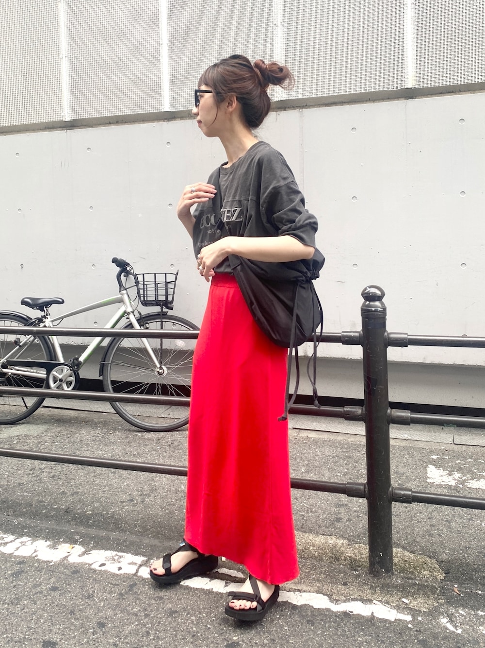 niu(pualcecin)｜PUAL CE CINのスカートを使ったコーディネート