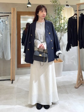 niuさん（レディース・161cm）の春コーディネート