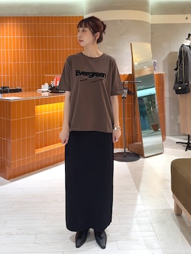 「PUAL CE CIN（ピュアルセシン）のアイテム」を使った、niuさん（レディース・161cm）の夏コーディネート