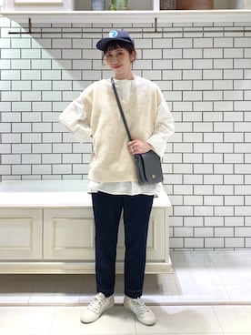 niuさん（レディース・161cm）の冬コーディネート