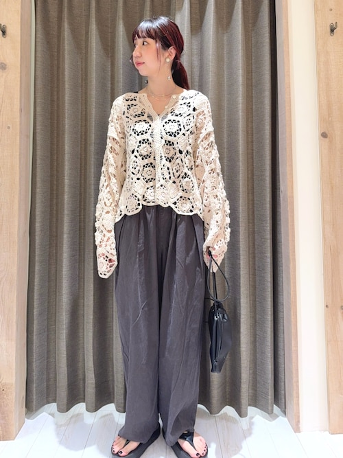 セール】かぎ針編み風カーディガン（カーディガン/ボレロ