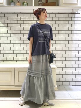 niuさん（レディース・161cm）の春コーディネート