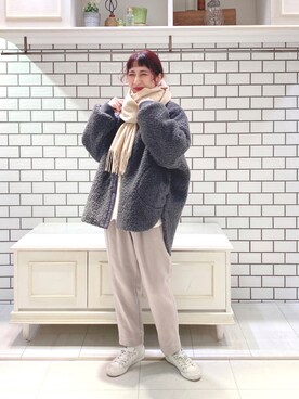 niuさん（レディース・161cm）の冬コーディネート