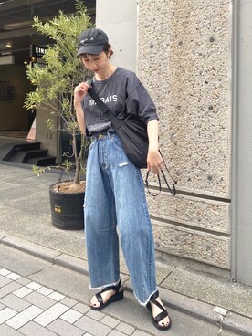 niuさん(レディース・161cm)の夏コーディネート