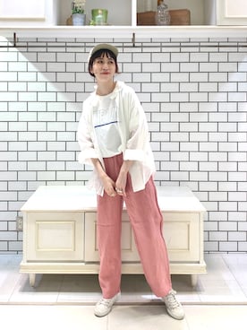 niuさん(レディース・161cm)の夏コーディネート