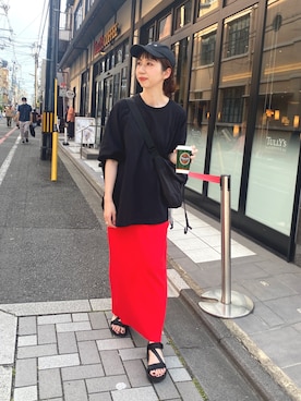 niuさん（レディース・161cm）の夏コーディネート