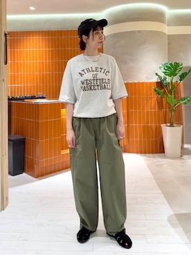 「PUAL CE CIN（ピュアルセシン）のアイテム」を使った、niuさん（レディース・161cm）の春コーディネート