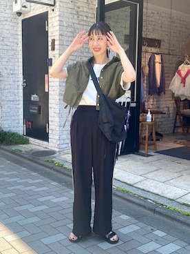 niuさん（レディース・161cm）の夏コーディネート