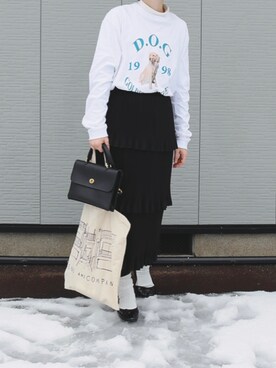 あやかさん（レディース・165cm）の冬コーディネート