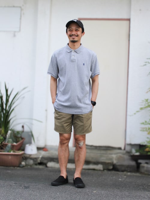 POLO RALPH LAUREN グレー ポロシャツ S POLO RALPH LAUREN Ralph Lauren ラルフローレン ポロシャツ