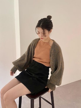 あおきりほさん（レディース・161cm）の秋コーディネート