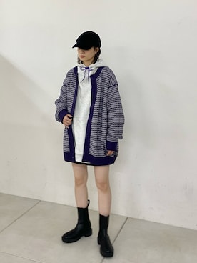 あおきりほさん（レディース・161cm）の冬コーディネート