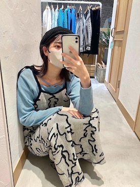 あおきりほさん（レディース・161cm）の冬コーディネート