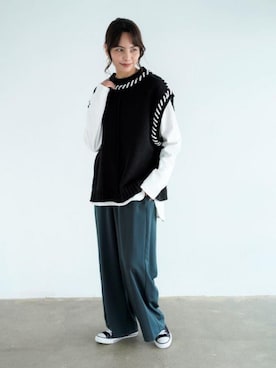 「ancloset」｜h100skaさん（レディース・163cm）の夏コーディネート