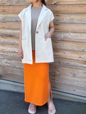 「ancloset」｜h100skaさん（レディース・155cm）の夏コーディネート