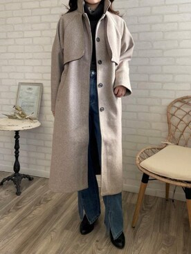 「ancloset」｜h100skaさん（レディース・162cm）の冬コーディネート