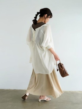 「ancloset」｜h100skaさん（レディース・163cm）の夏コーディネート