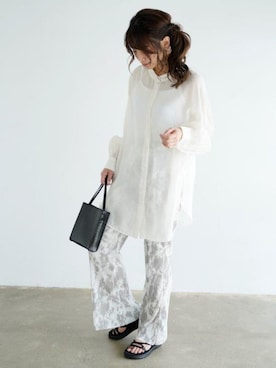 「ancloset」｜h100skaさん（レディース・163cm）の夏コーディネート