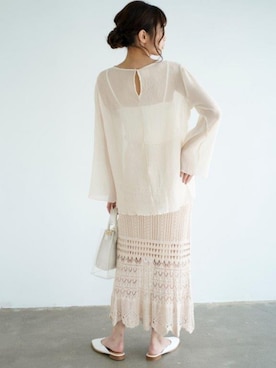 「ancloset」｜h100skaさん（レディース・163cm）の夏コーディネート