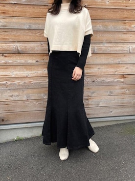 「ancloset」｜h100skaさん（レディース・158cm）の冬コーディネート