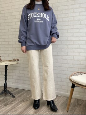 「ancloset」｜h100skaさん（レディース・163cm）の冬コーディネート