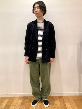 佐々木さん(メンズ・178cm)の秋コーディネート