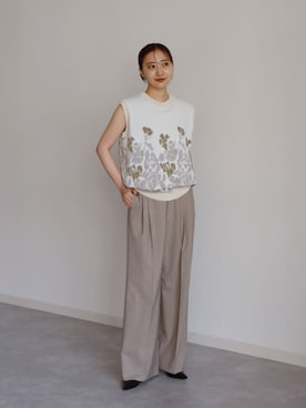 山口（yamaguchi）さん（レディース・156cm）の夏コーディネート