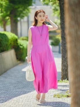 山口（yamaguchi）さん（レディース・156cm）の夏コーディネート