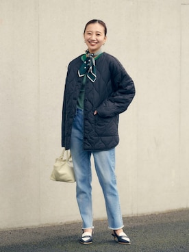 山口（yamaguchi）さん（レディース・156cm）の秋コーディネート