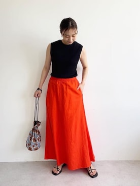 山口（yamaguchi）さん（レディース・156cm）の春コーディネート