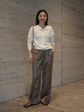 山口（yamaguchi）さん（レディース・156cm）の春コーディネート