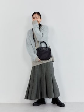 山口（yamaguchi）さん（レディース・156cm）の冬コーディネート