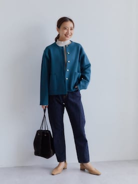 山口（yamaguchi）さん（レディース・156cm）の秋コーディネート