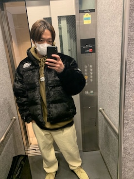 「HIGHSOX」｜doraemonsterさん（メンズ・168cm）の冬コーディネート
