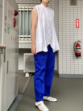 「ENFOLD（エンフォルド）のアイテム」を使った、ゆりぃさん（レディース・168cm）の夏コーディネート