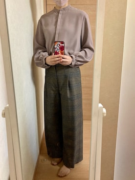 「theory luxe（セオリーリュクス）のアイテム」を使った、ゆりぃさん（レディース・168cm）の秋コーディネート