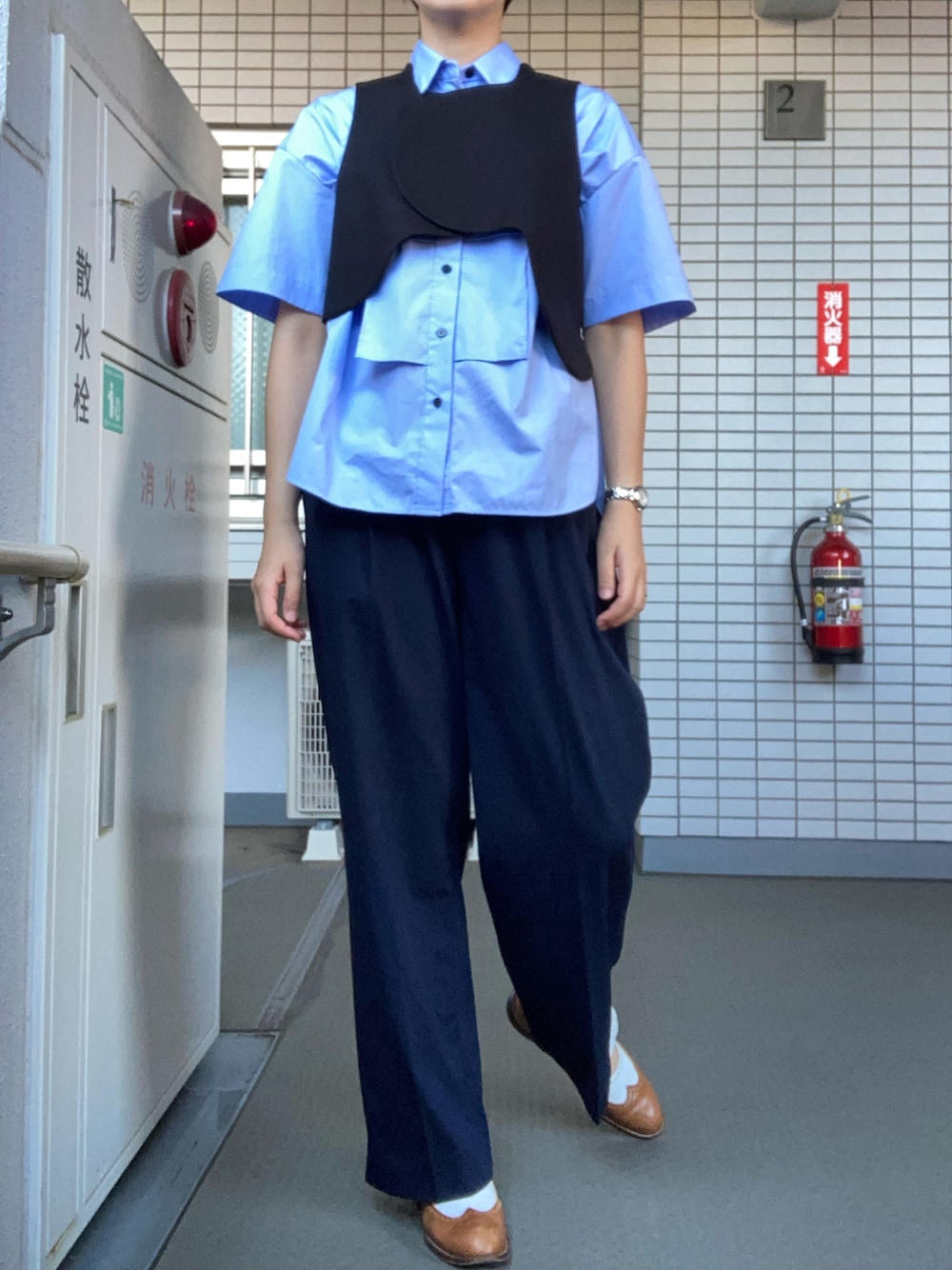 ENFOLDのベストを使った人気ファッションコーディネート - WEAR