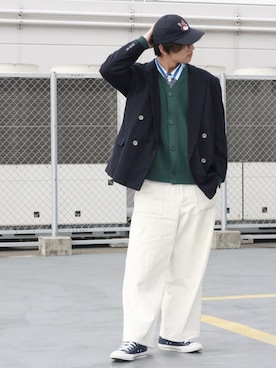 カオナシさん（メンズ・175cm）の秋コーディネート