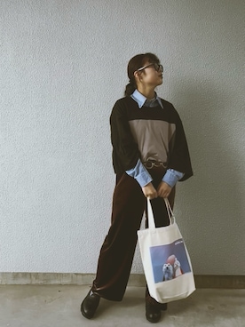 「COQULE（コクレ）のアイテム」を使った、ご。さん（レディース・158cm）の秋コーディネート