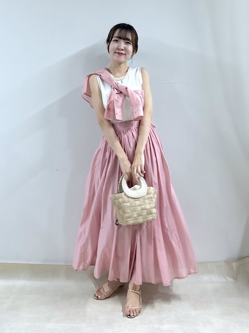 セットアップ可・ロングシーズン着れる】ニュアンスギャザー