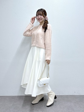 「ビジュー」｜Sanaさん（レディース・163cm）の秋コーディネート